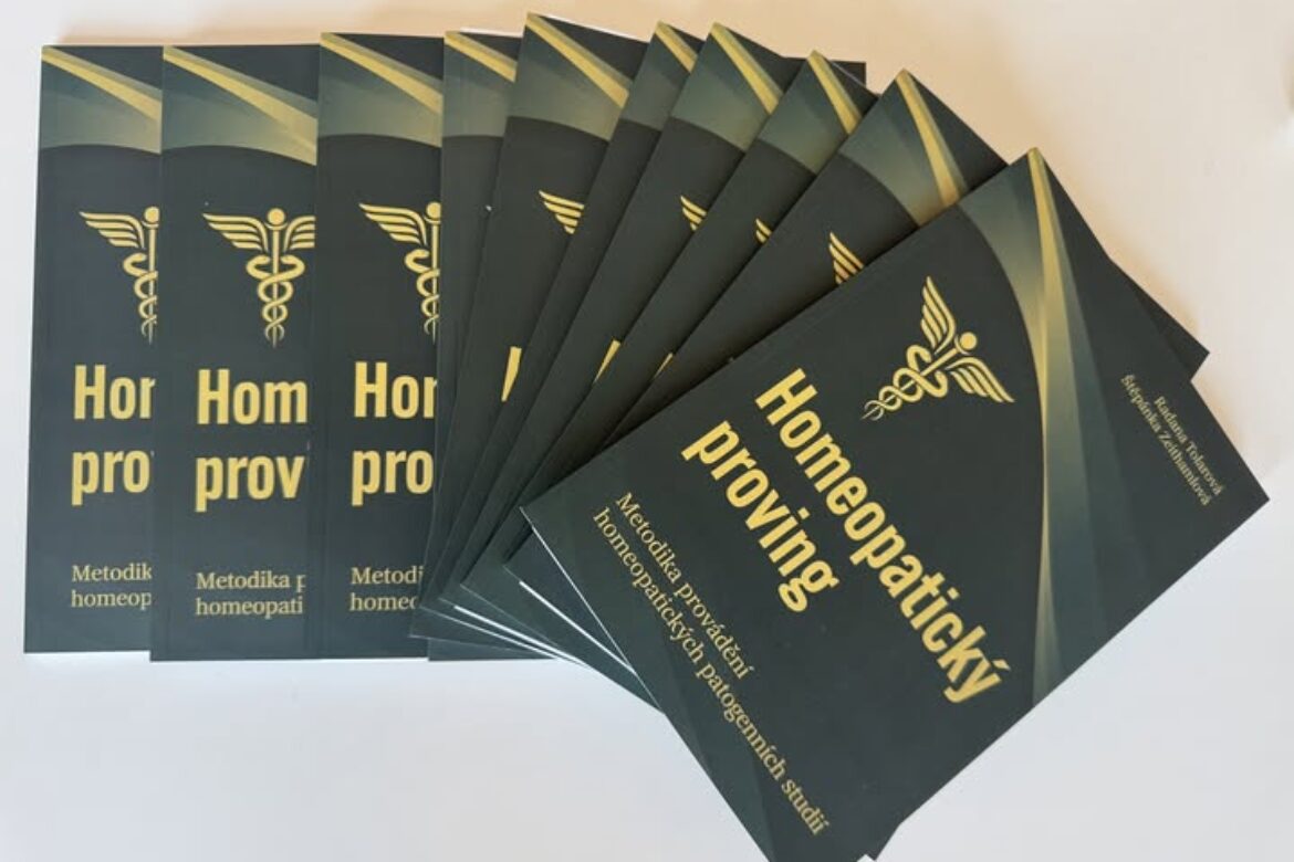 ZAHÁJEN PRODEJ naší metodické příručky „Homeopatický proving“